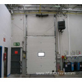 Fire station overhead sectional door